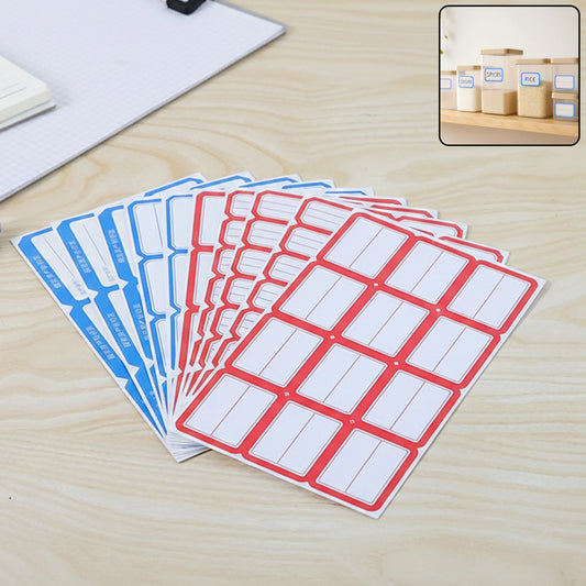 Happyclick 10 Sheets Self-Adhesive Label Stickers - HappyClick
