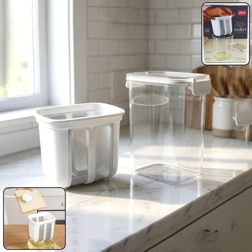 2-in-1 Yogurt and Greek Yogurt Maker - HappyClick