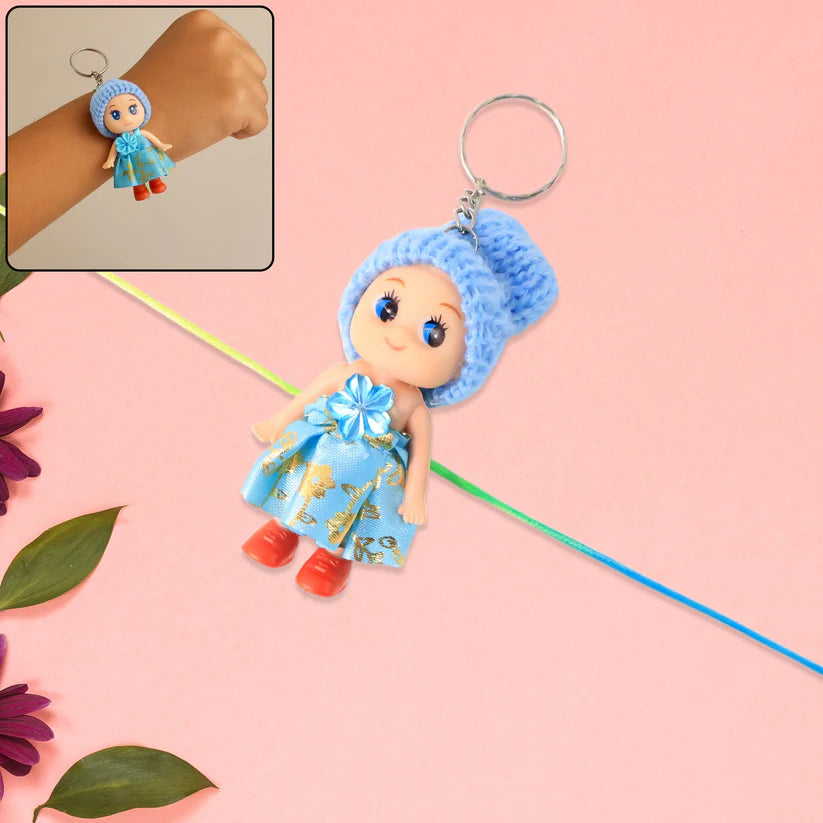 Happyclick Multifunction Doll Bracelet for Kids – Cute Soft Toy Bracelet with Keychain Use - HappyClick