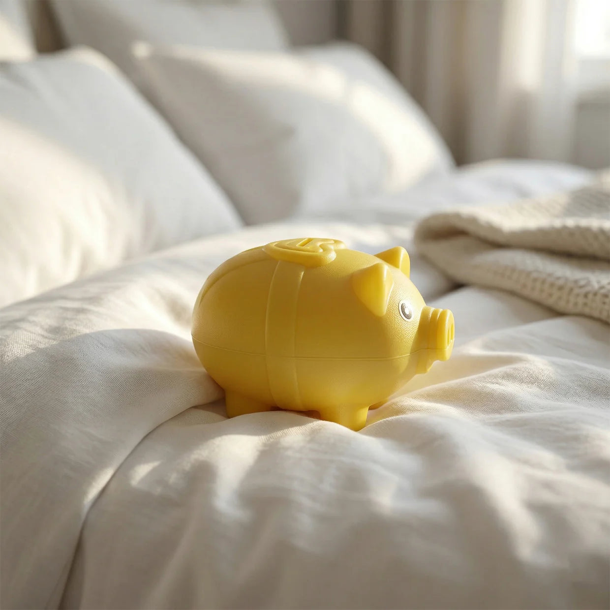 Happyclick Small Piggy Money Bank Coin Saving Box (1 Pc)