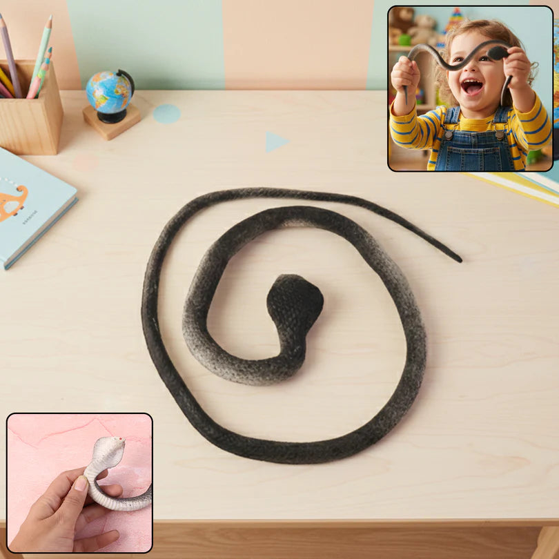 Happyclick Realistic Dummy Snake Toy for Kids Pranks (1 Pc) - HappyClick