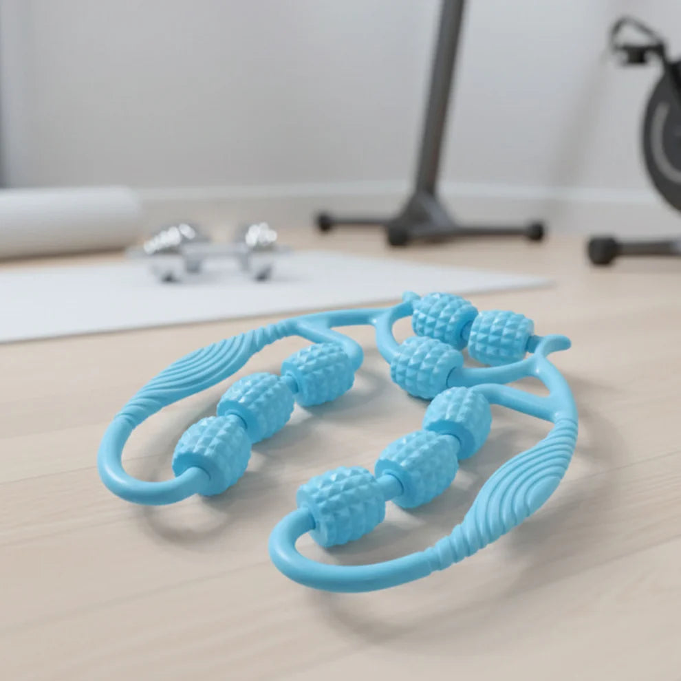 Happyclick Handheld Body Massage Roller for Legs, Arms & Muscle Relaxation (1 Pc) - HappyClick