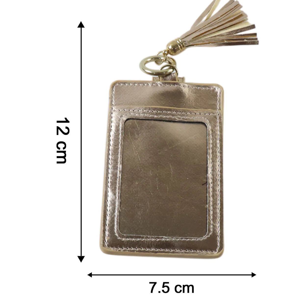 Happyclick PU Leather Card Holder Wallet with Button Strap (1 Pc)