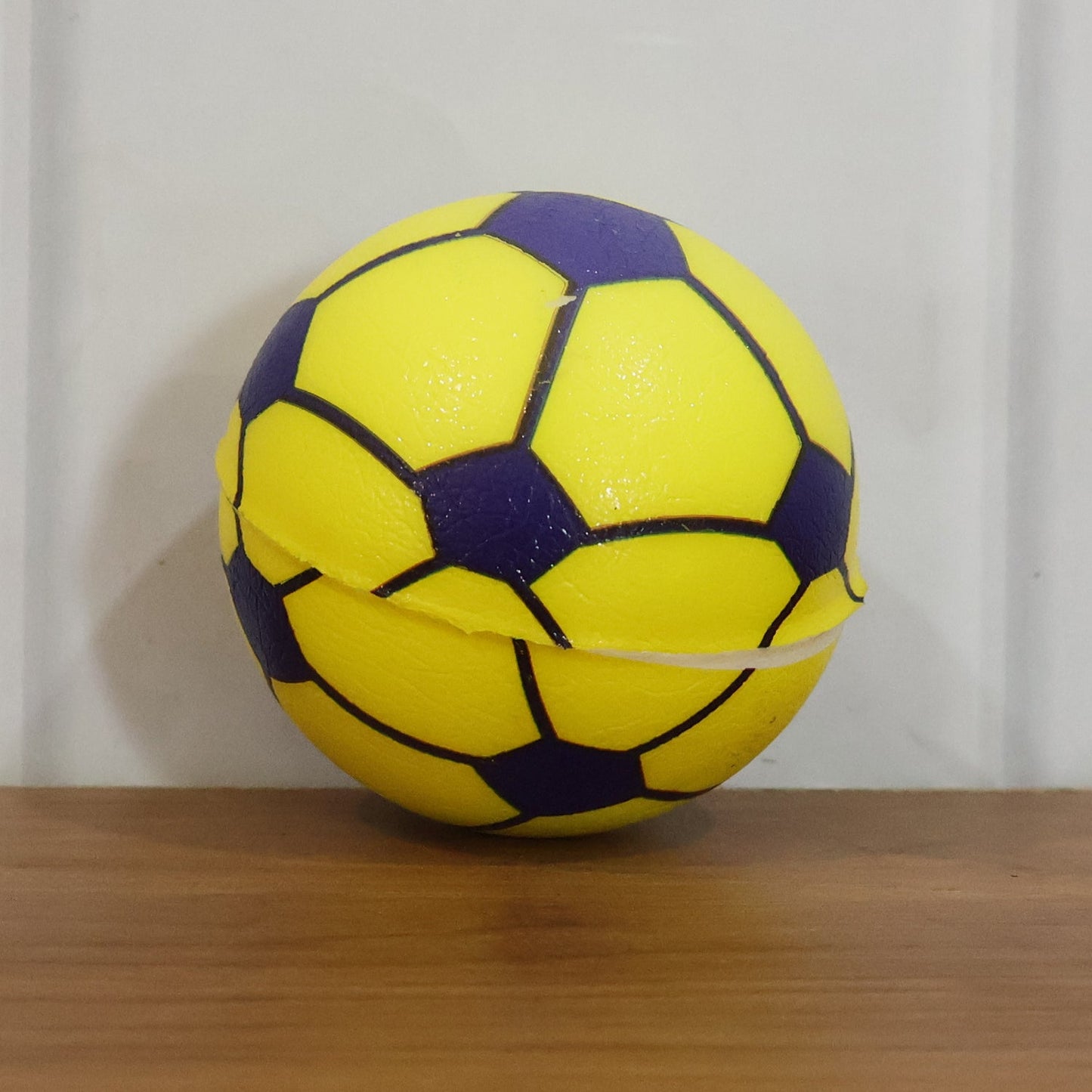 Flexible rubber mini sports stress ball for fun and relaxation