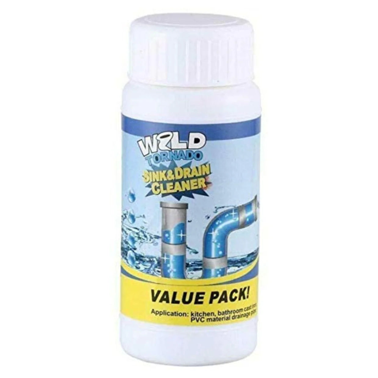 Happyclick Powerful Sink and Drain Cleaner, Super Clog Remover (110 Gm)