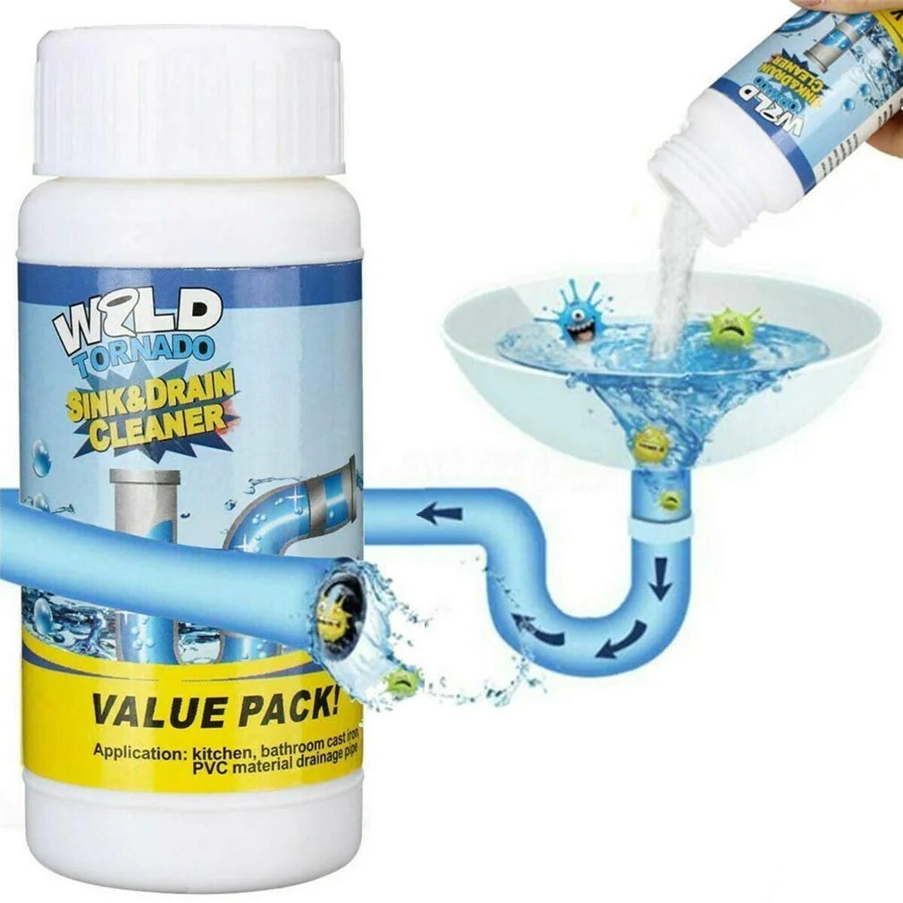 Happyclick Powerful Sink and Drain Cleaner, Super Clog Remover (110 Gm)