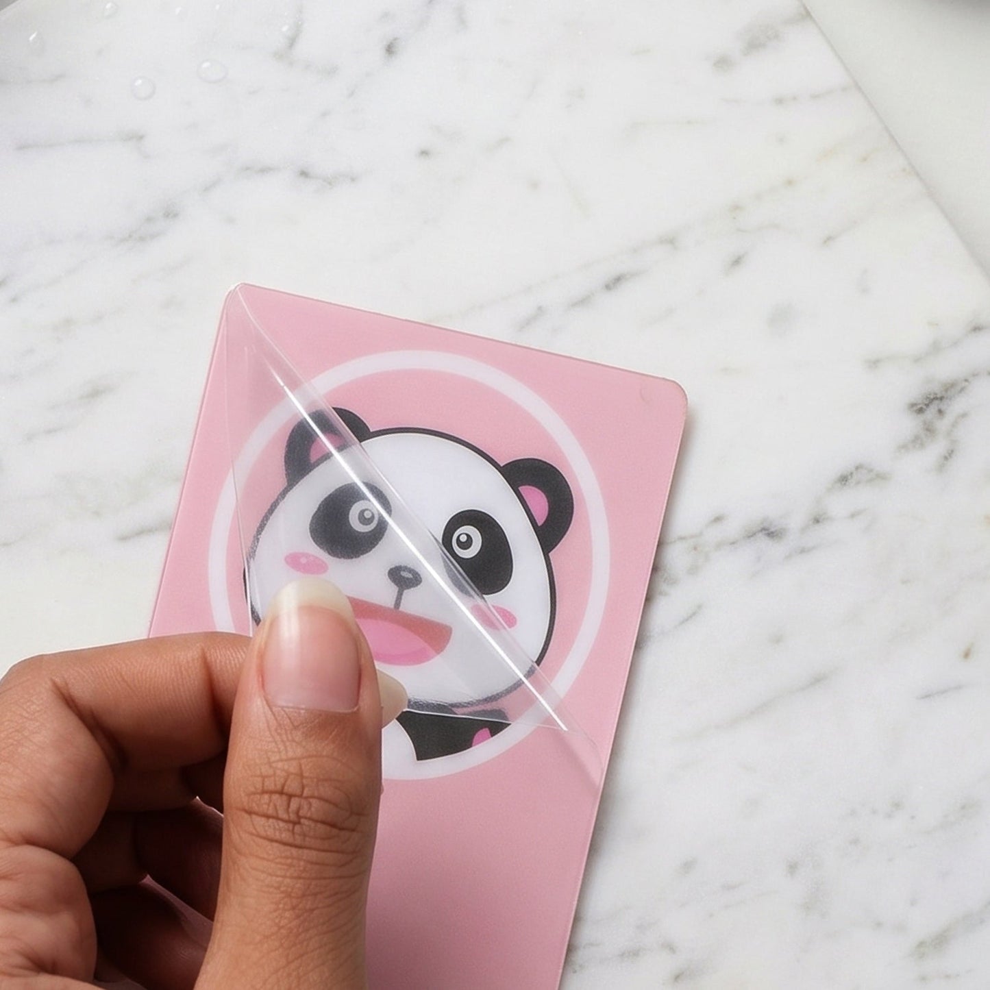 Kids room with adhesive wall hook for organization