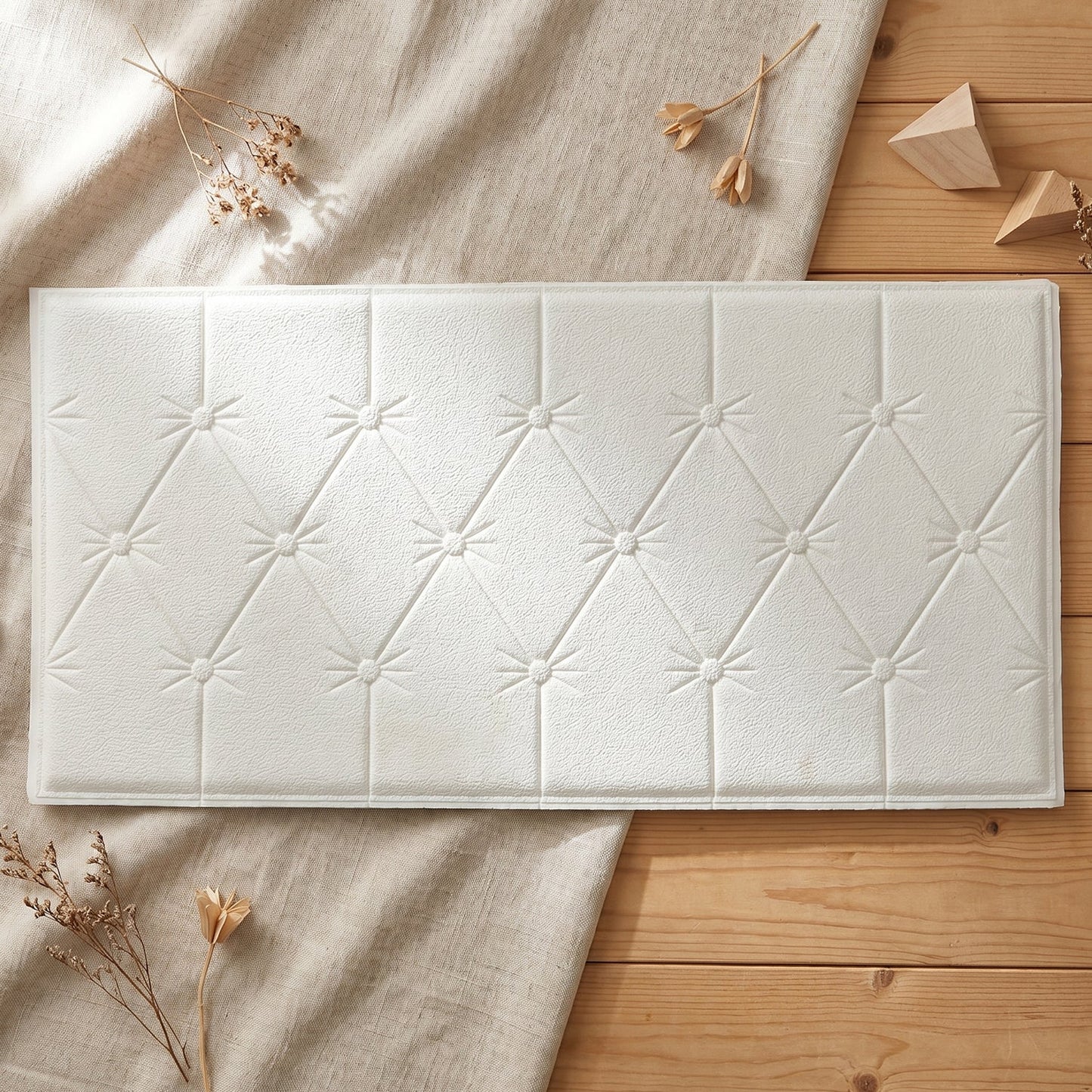 Decorative pattern of 3D self-adhesive wallpaper
